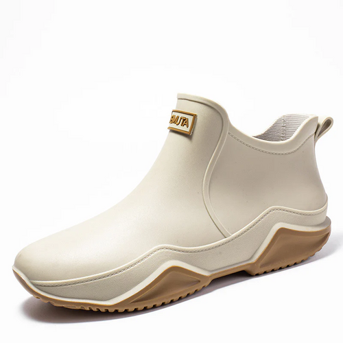 Fashionable Short-Cut Unisex Rain Boots – Waterproof, Anti-Slip, All-Season PVC Fishing & Work Boots