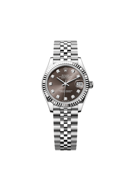 Rolex Datejust 31 Oyster, 31 mm, Oystersteel and white gold