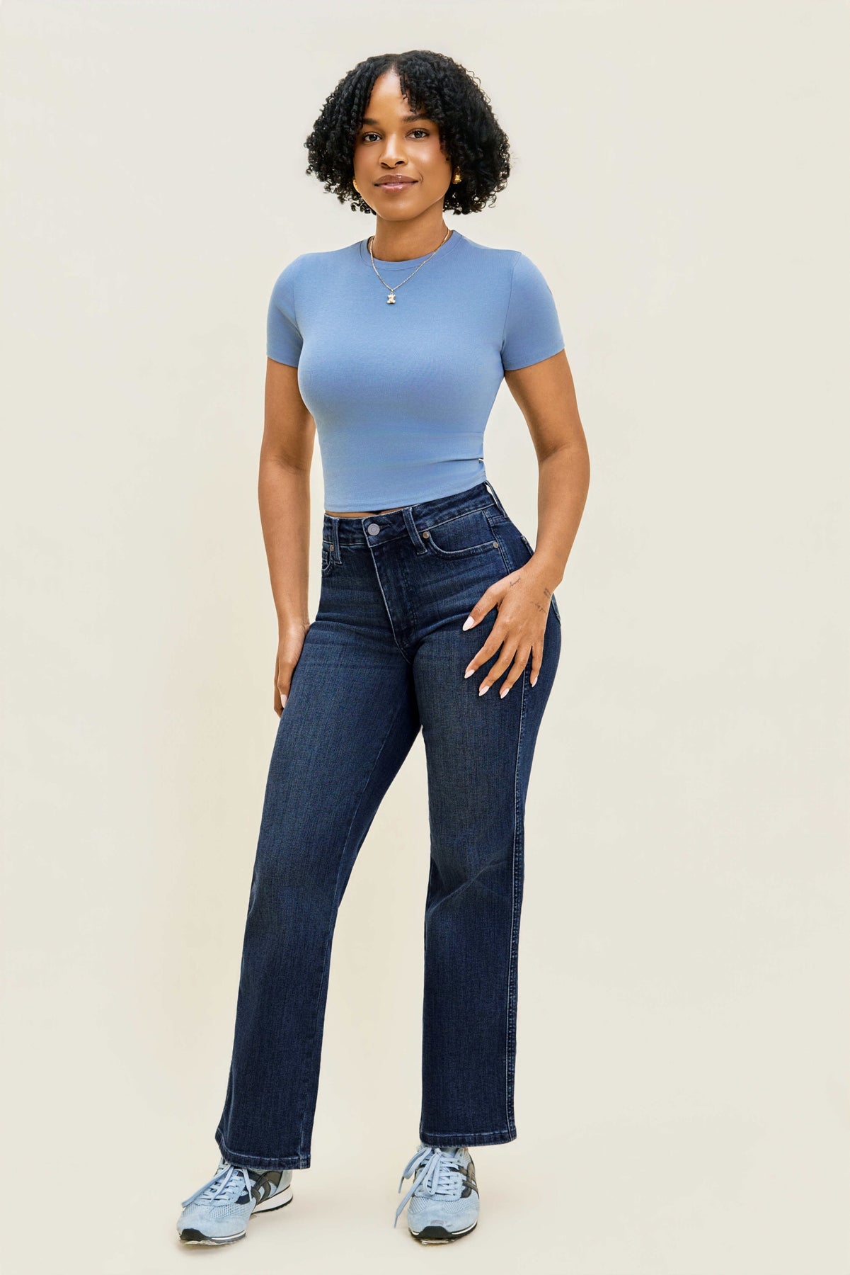 Kimberly Classic Straight Jean (Petite)