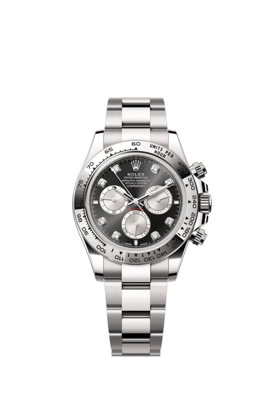 Rolex Cosmograph Daytona Oystersteel Slate Grey Diamond Dial