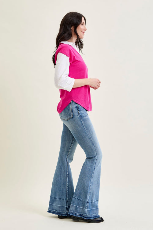 Charlotte Tummy Control Release Hem Flare