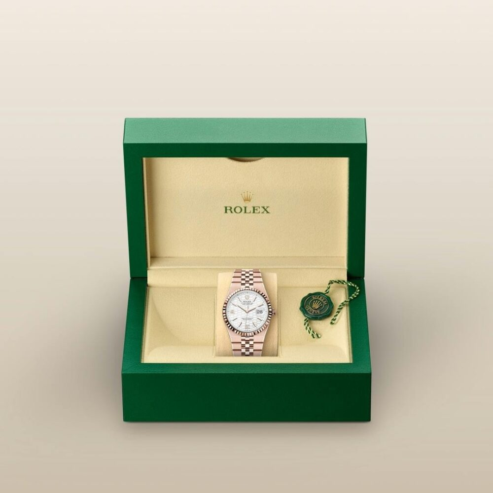 Rolex Land-Dweller 36 Oyster, 36 mm, Everose gold