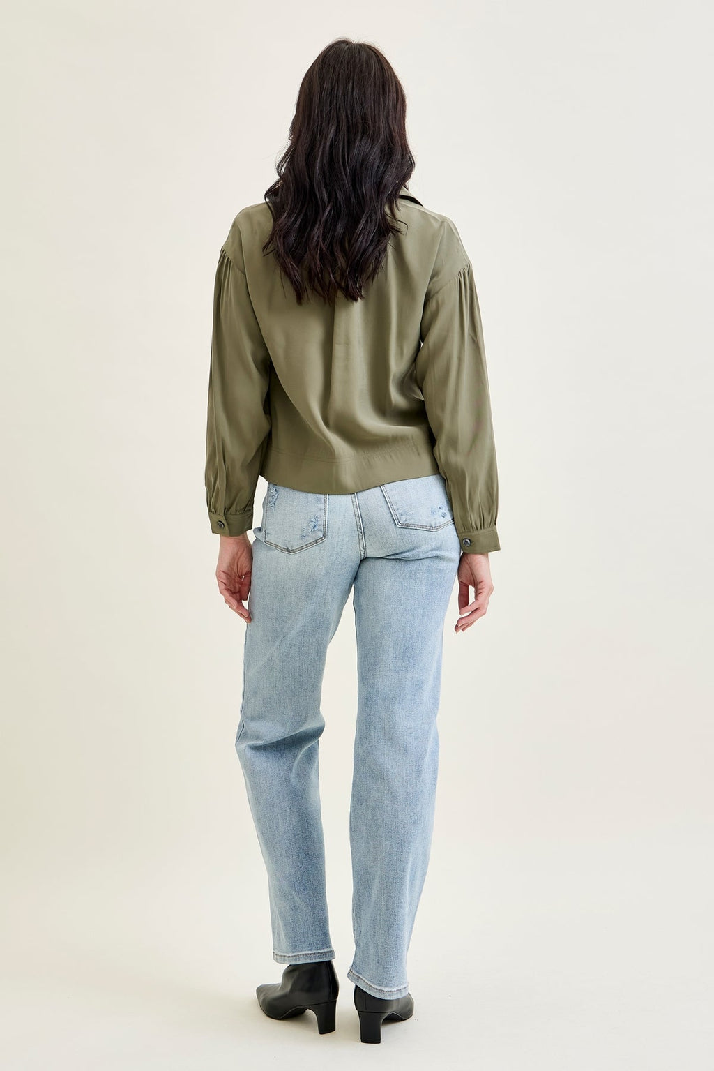 Kimberly Light Wash Straight Leg Jeans