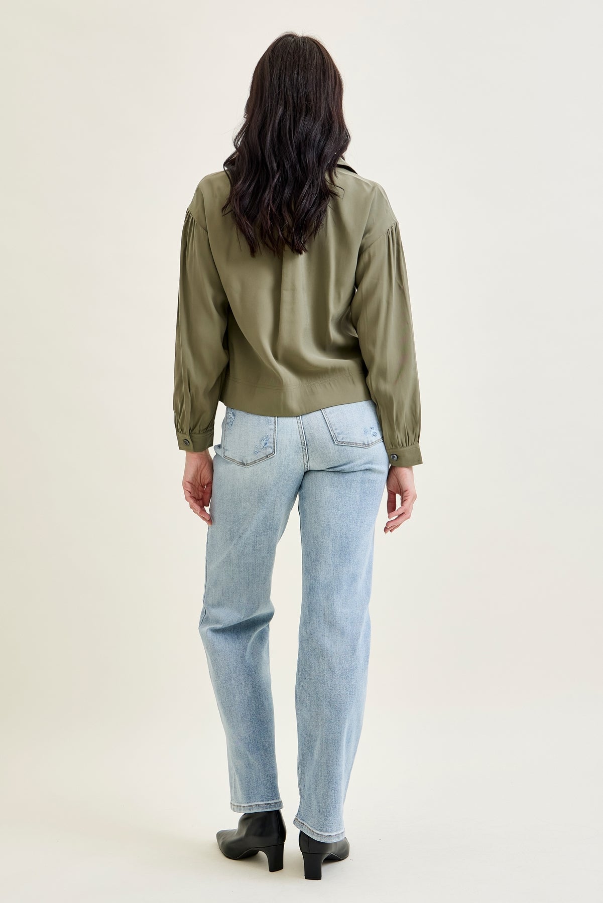 Kimberly Light Wash Straight Leg Jeans