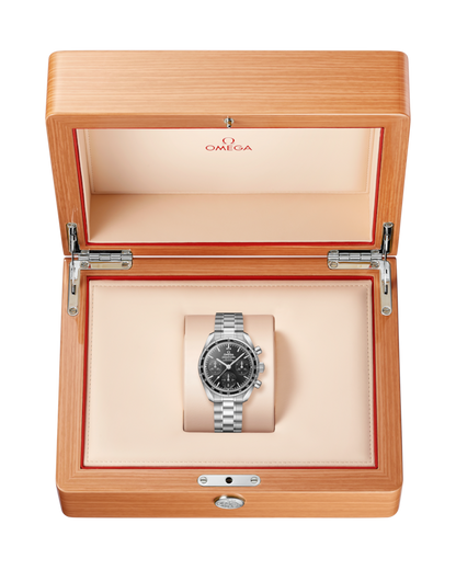 A- Speedmaster 38 38 mm, steel on steel